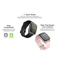 Letscom Letsfit ID205S - 1,3 Zoll - Smartwatch