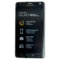 Samsung Galaxy Note Edge N915FY - LCD Display + Touchscreen Front Glas + Rahmen (Black) - GH97-16636A  Service Pack