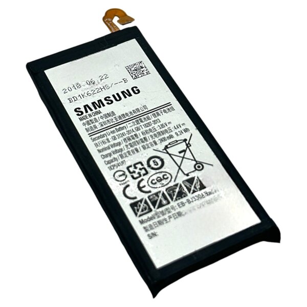 Original Akku Batterie Samsung EB-BAJ33ABE für Samsung Galaxy J3 (2016) - Bulk - Grade A