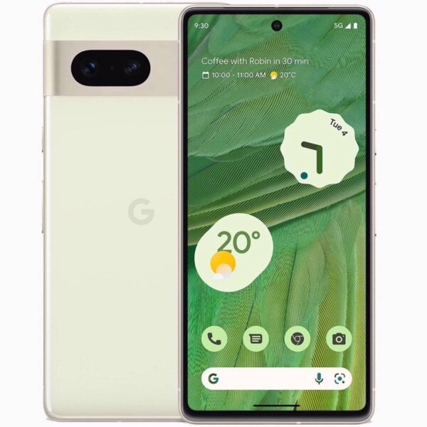 Google Pixel 7 5G - 256GB - Dual-Sim - Ausstellungsstück - Differenzbesteuert §25a - Hervorragend - Lemongrass